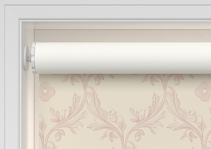 Trellis Prints, Vine and Bloom Romsey Rosies Pink - Twist&Fit Roller Blind - Image 9